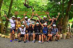 Celebrating an unforgettable jungle adventure in Jaco.