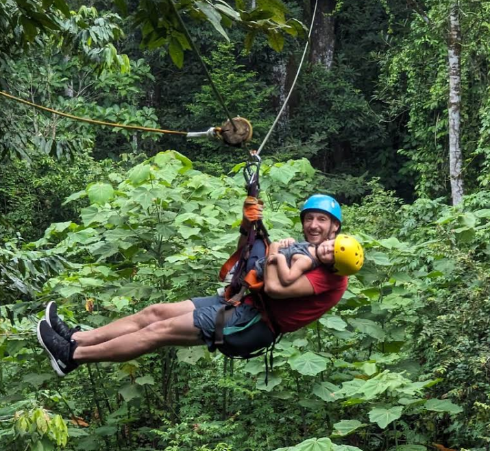 Jaco canopy tour in Costa Rica
